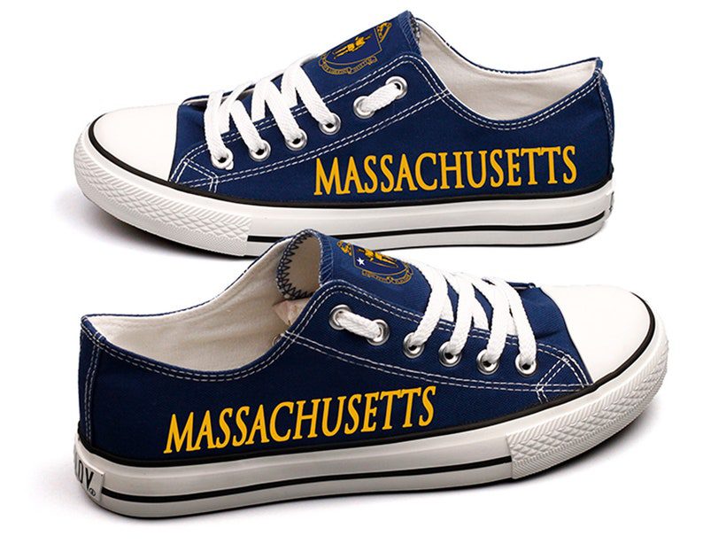 Massachusetts-Low-Top-Canvas-Shoes-Massachusetts-State-ELT1138 Massachusetts Low Top Canvas Shoes Massachusetts State ELT1138