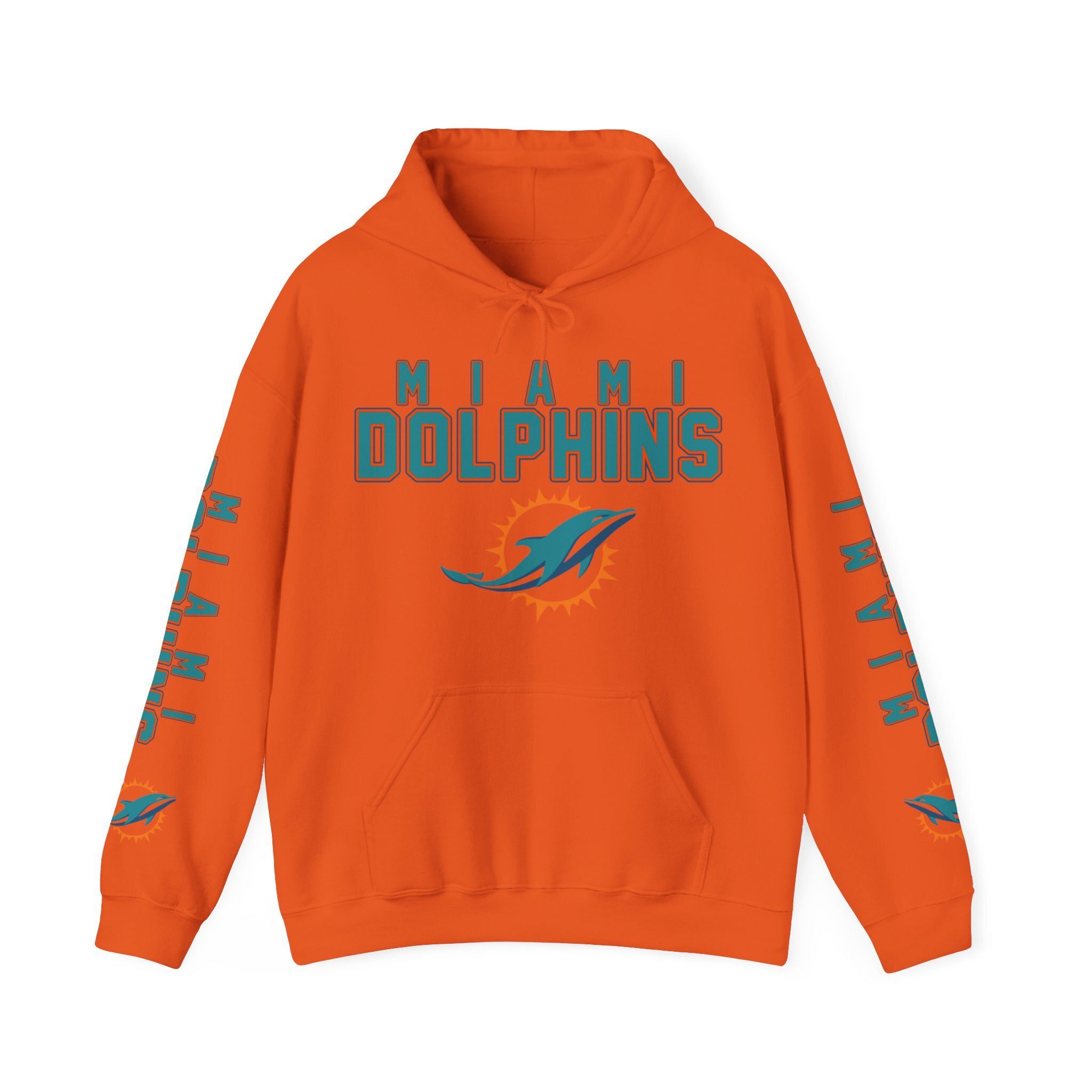 Miami-Dolphins-Unisex-Hooded-Sweatshirt-JSH1104 Miami Dolphins Unisex Hooded Sweatshirt JSH1104