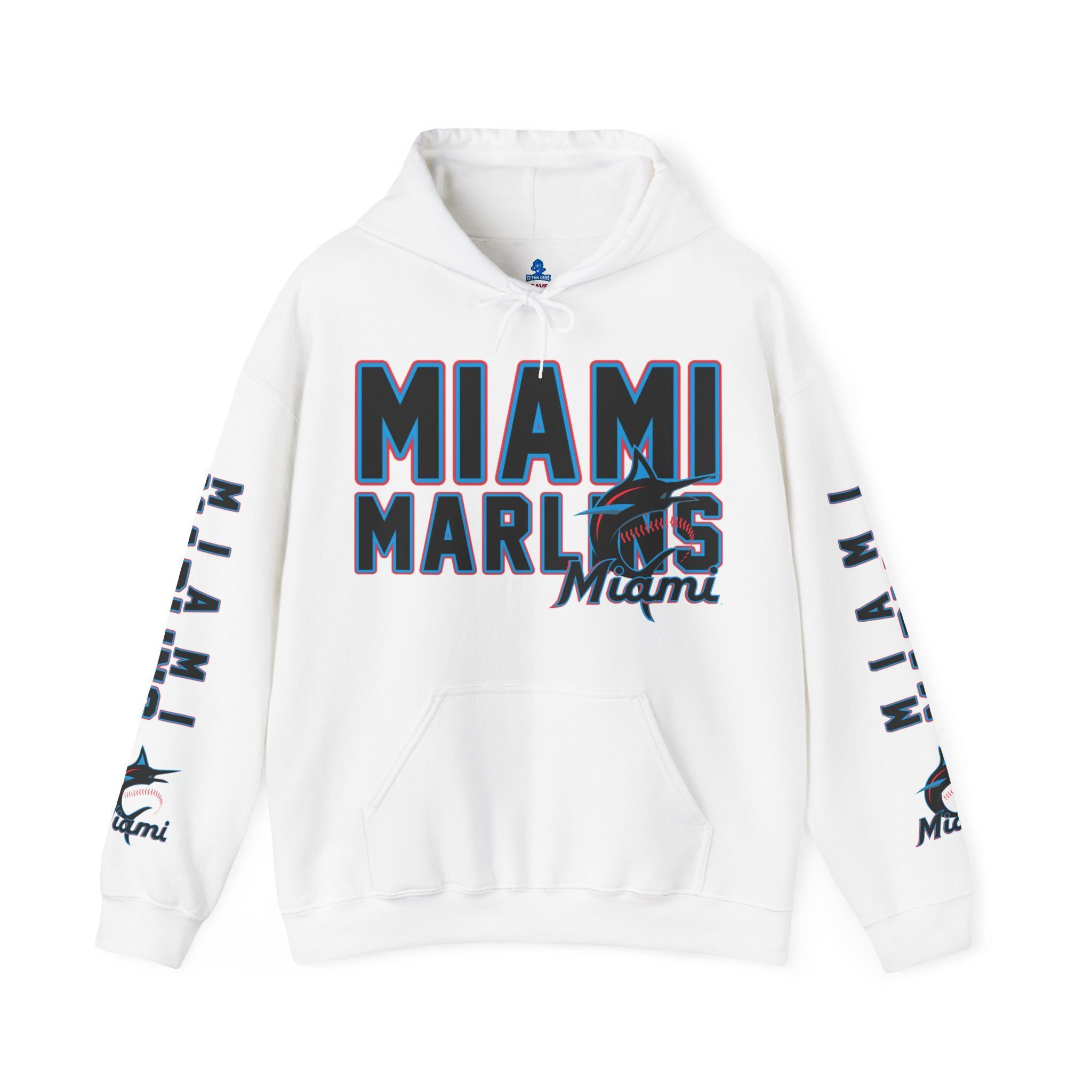 Miami-Hurricanes-Bold-Unisex-Hooded-Sweatshirt-JSH1088-3