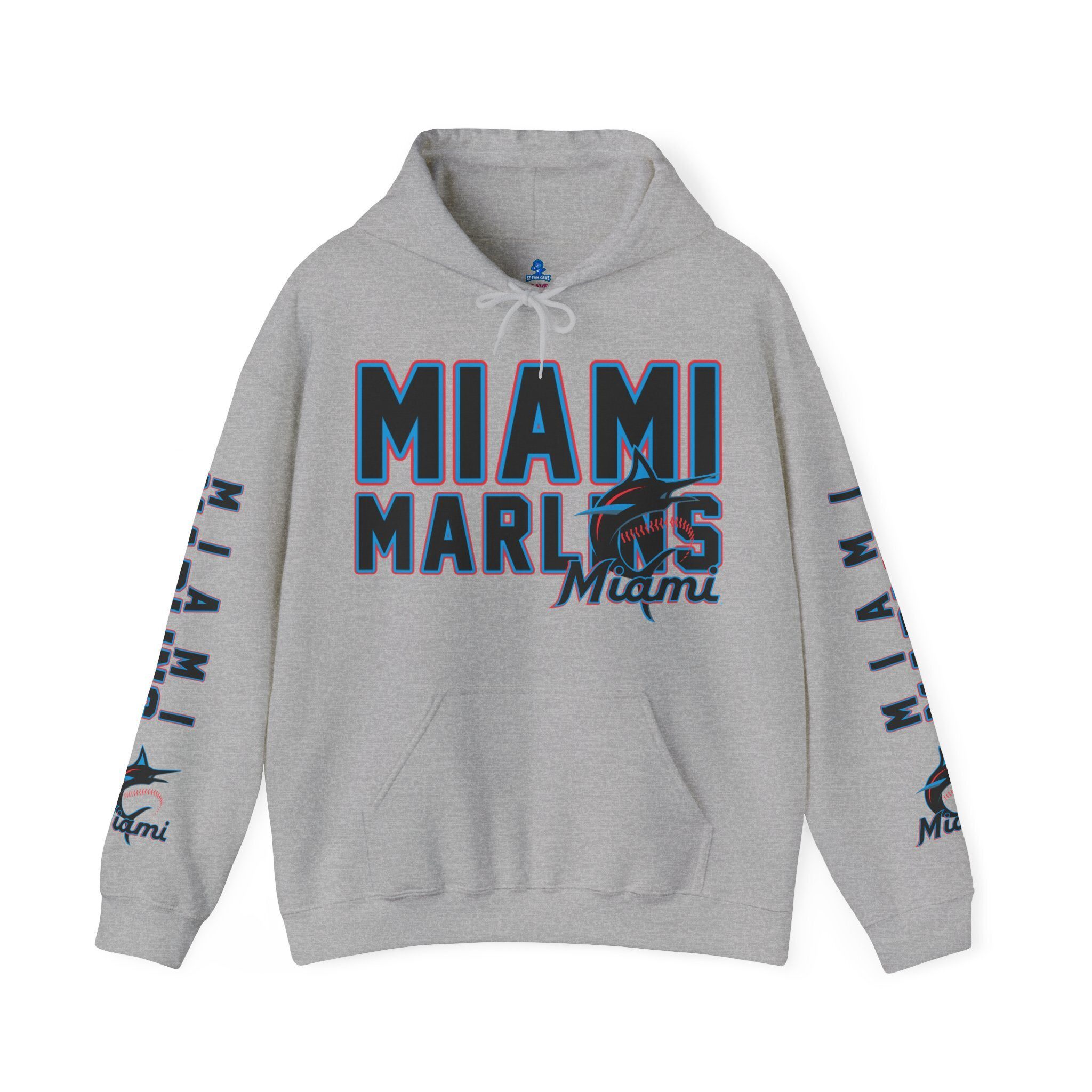 Miami-Hurricanes-Bold-Unisex-Hooded-Sweatshirt-JSH1088-4