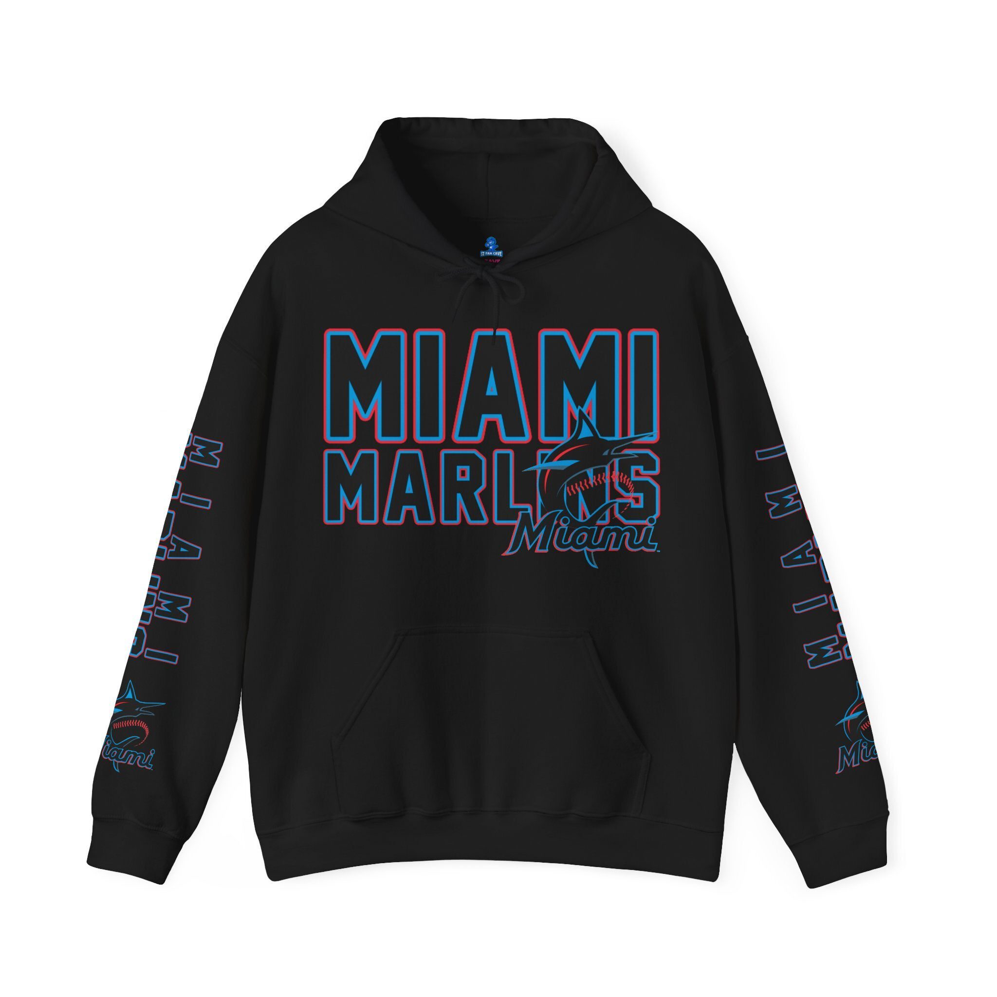 Miami-Hurricanes-Bold-Unisex-Hooded-Sweatshirt-JSH1088-6