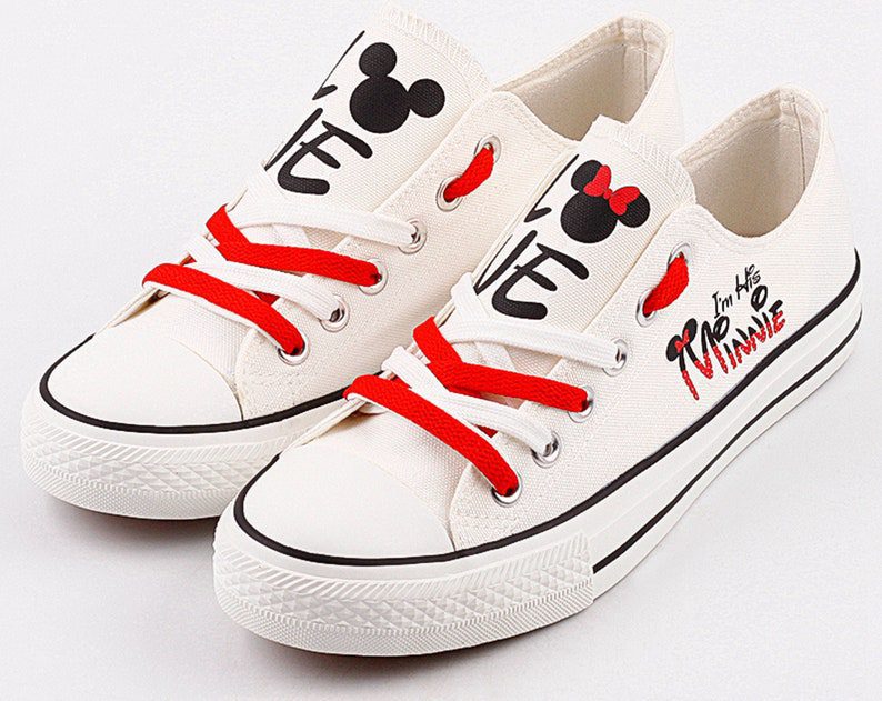 Mickey-Mouse-Shoes-Mickey-Mouse-Low-Top-Canvas-Sneakers-ELT1086 Mickey Mouse Shoes Mickey Mouse Low Top Canvas Sneakers ELT1086