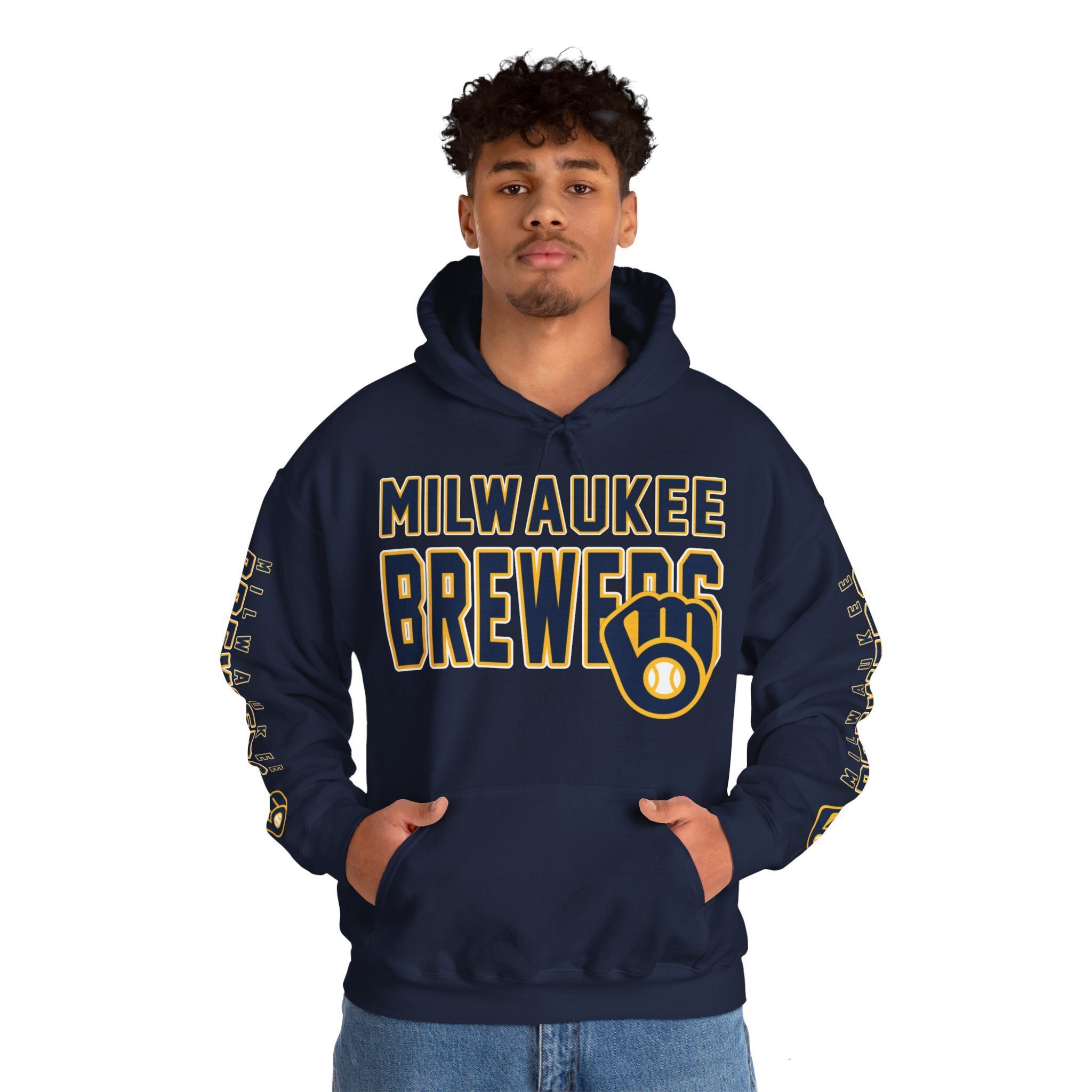Milwaukee-Brewers-Bold-Unisex-Hooded-Sweatshirt-JSH1087-1