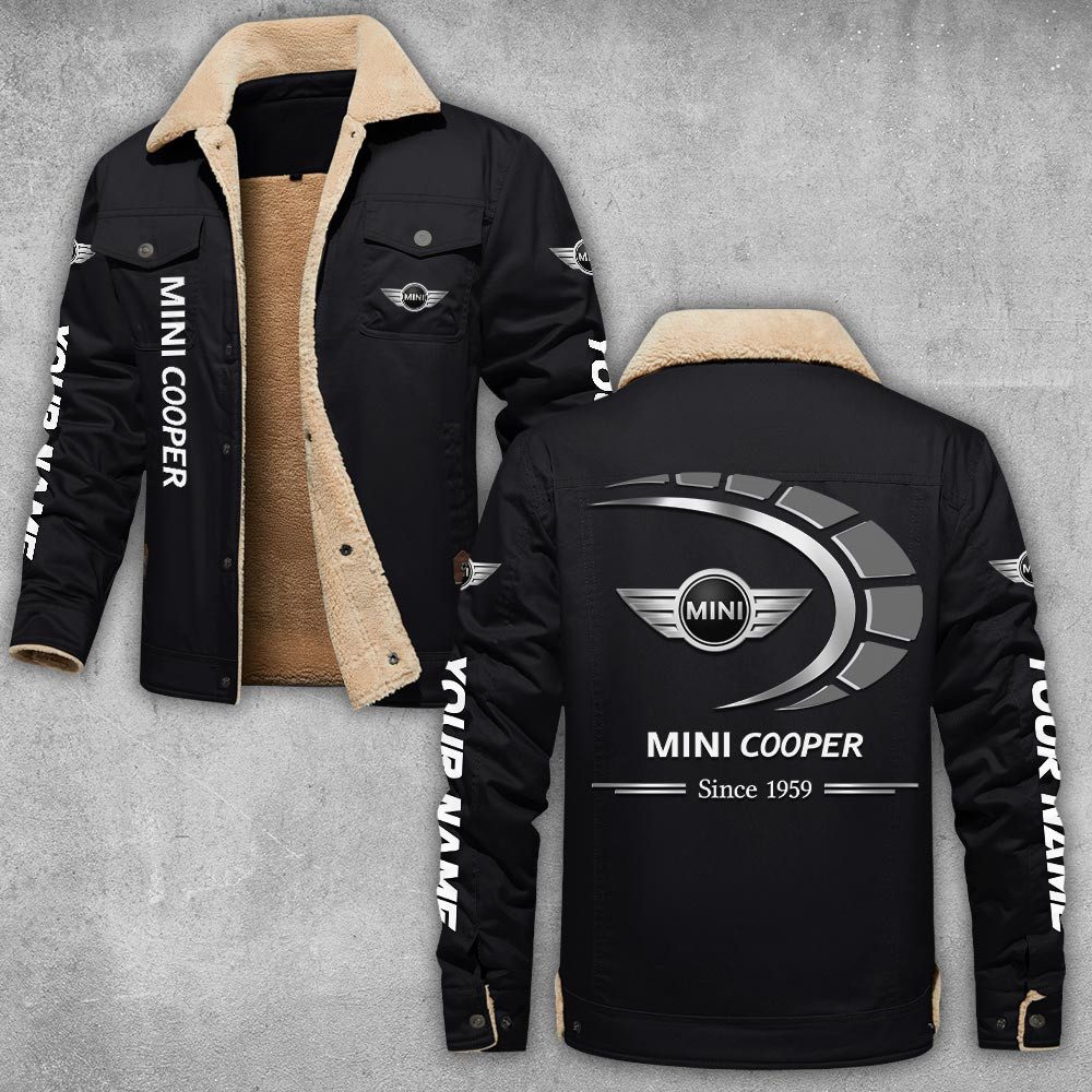 Mini-Cooper-Lapel-Collar-Fleece-Cargo-Jacket-Winter-Jacket-LCJ1032 Mini Cooper Lapel Collar Fleece Cargo Jacket Winter Jacket LCJ1032