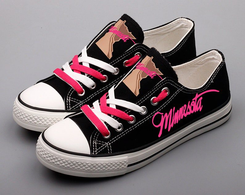 Minnesota-Shoes-Minnesota-State-Low-Top-Canvas-Sneakers-ELT1137 Minnesota Shoes Minnesota State Low Top Canvas Sneakers ELT1137