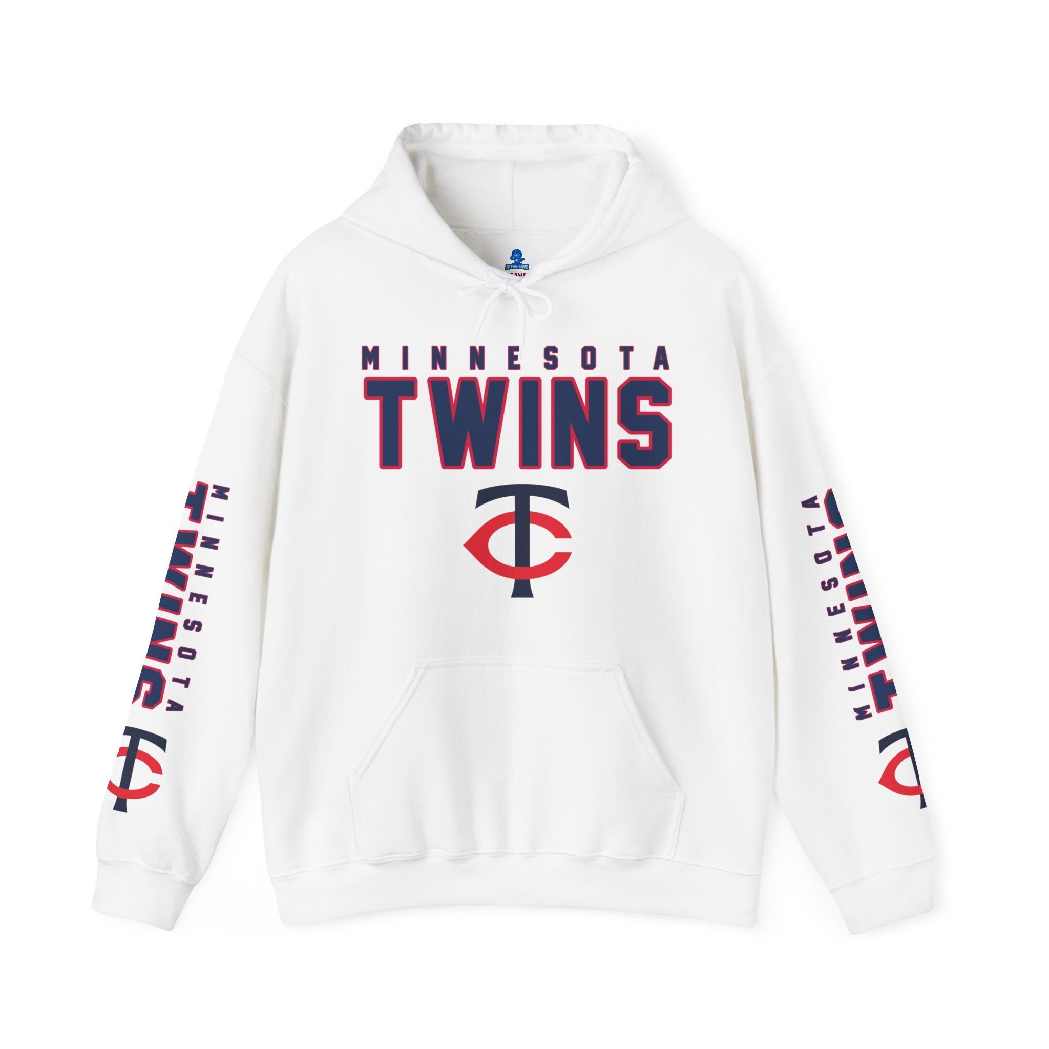 Minnesota-Twins-Unisex-Hooded-Sweatshirt-Pullover-Hoodie-JSH1068 Minnesota Twins Unisex Hooded Sweatshirt - Pullover Hoodie JSH1068
