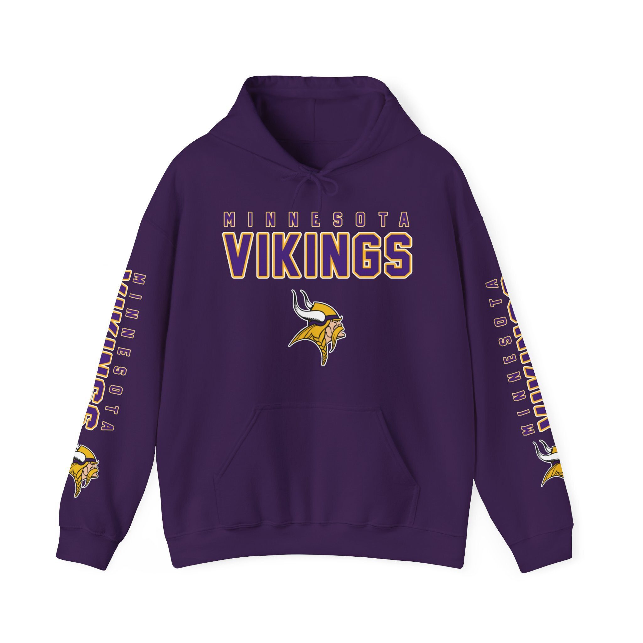 Minnesota-Vikings-Unisex-Hooded-Sweatshirt-JSH1103 Minnesota Vikings Unisex Hooded Sweatshirt JSH1103