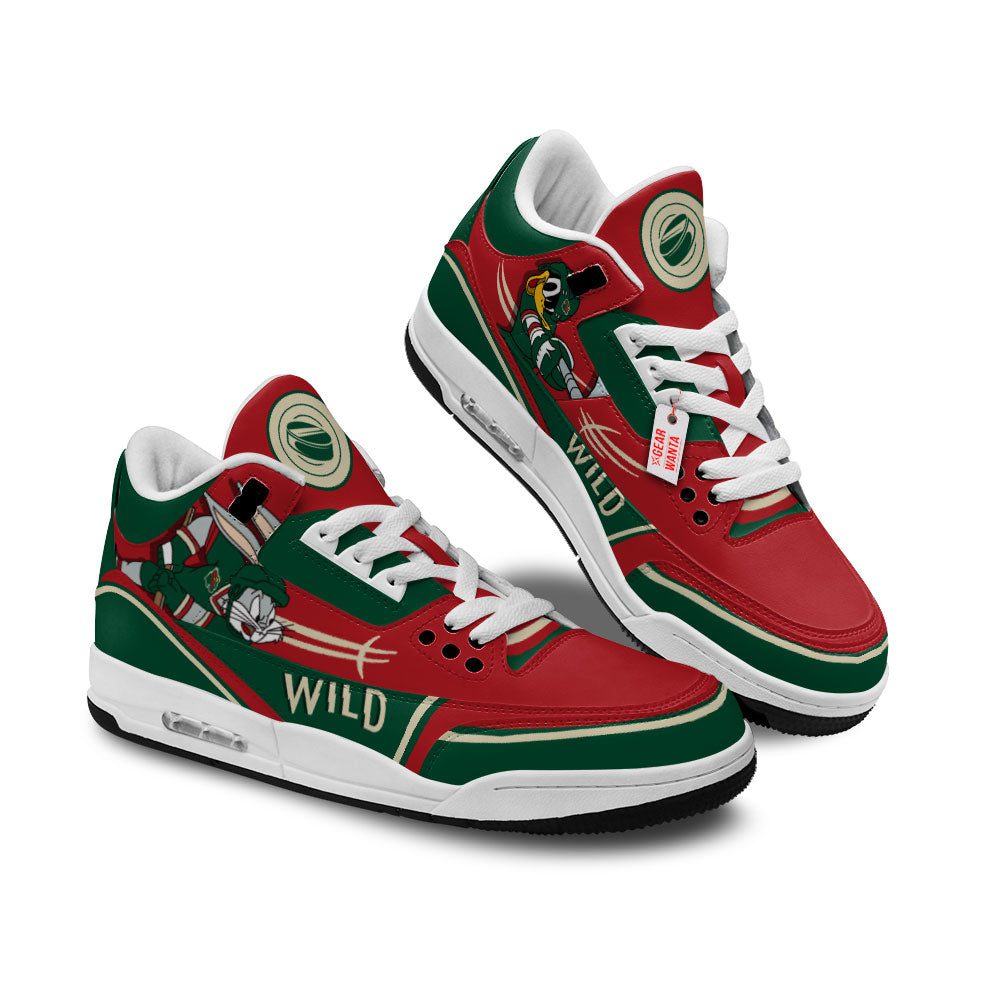 Minnesota-Wild-Jordan-3-Sneakers-Custom-Shoes-WJD3190 Minnesota Wild Jordan 3 Sneakers Custom Shoes WJD3190