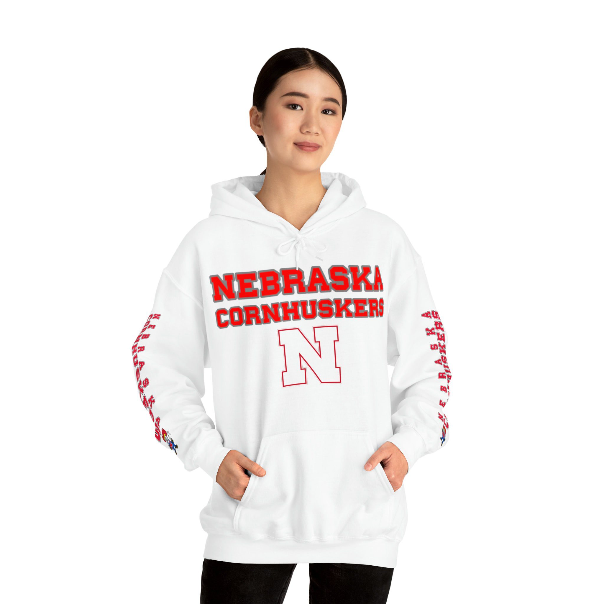 Nebraska-Cornhuskers-Unisex-Hooded-Sweatshirt-JSH1149-2