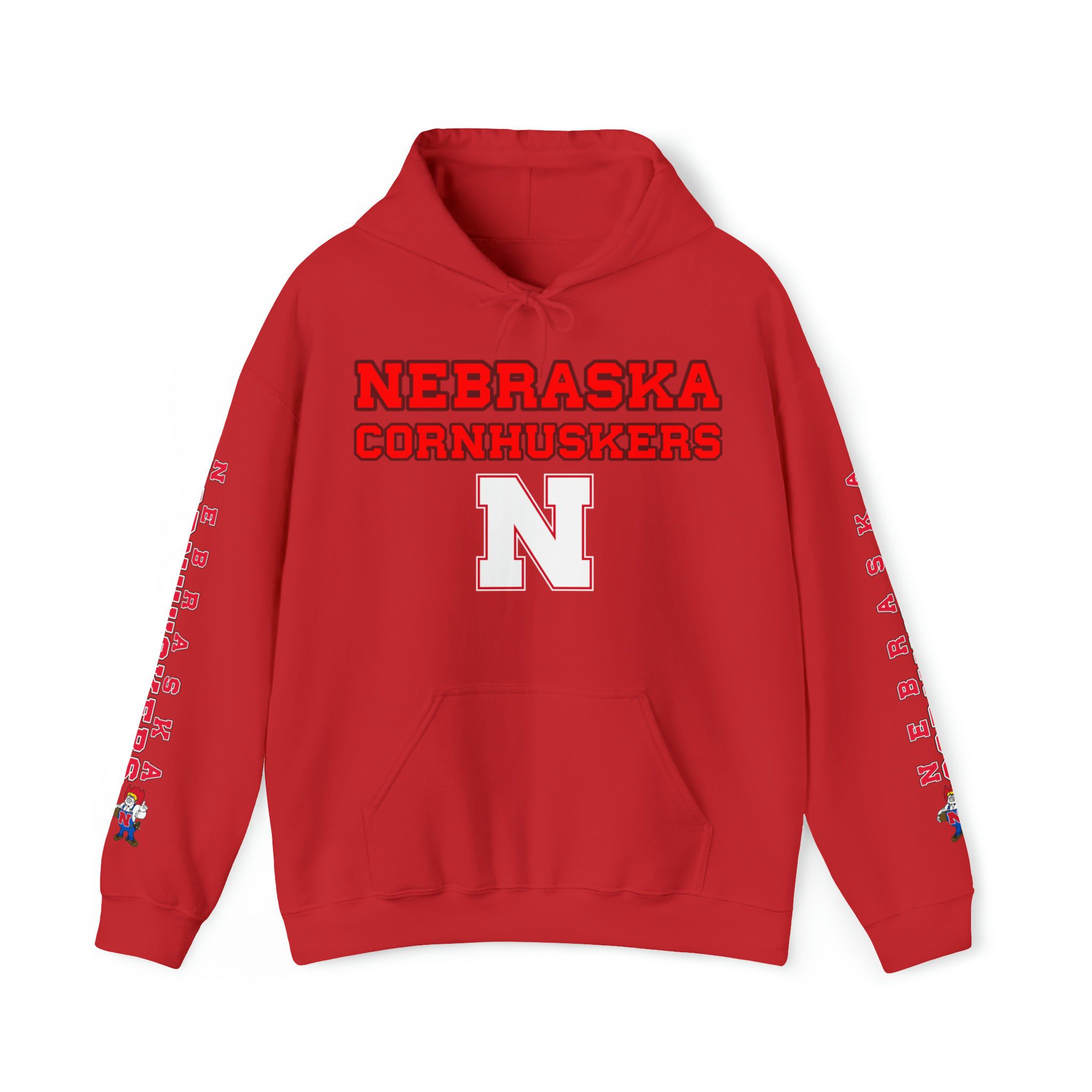 Nebraska-Cornhuskers-Unisex-Hooded-Sweatshirt-JSH1149-3