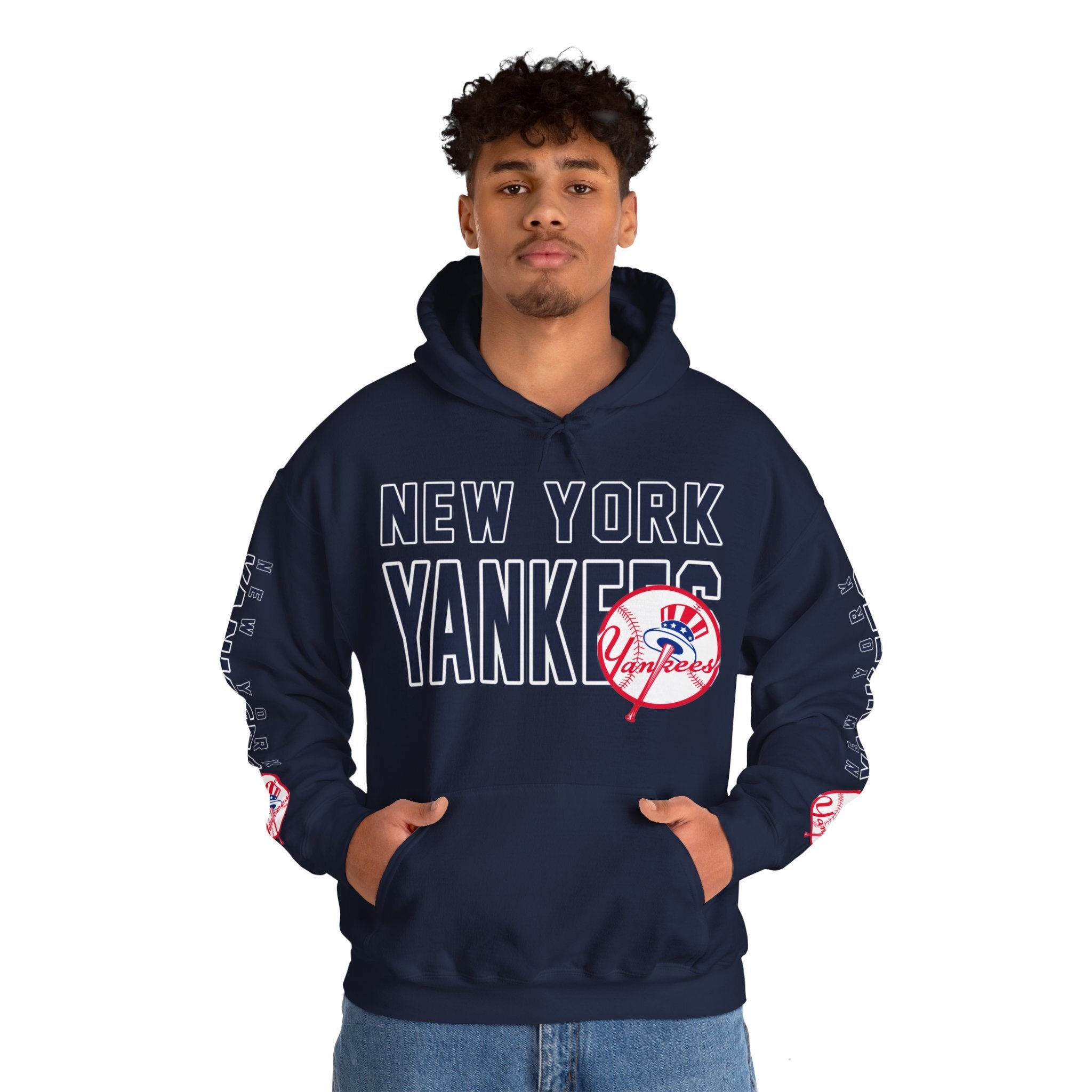 New-York-Yankees-Bold-Unisex-Hooded-Sweatshirt-JSH1133-1