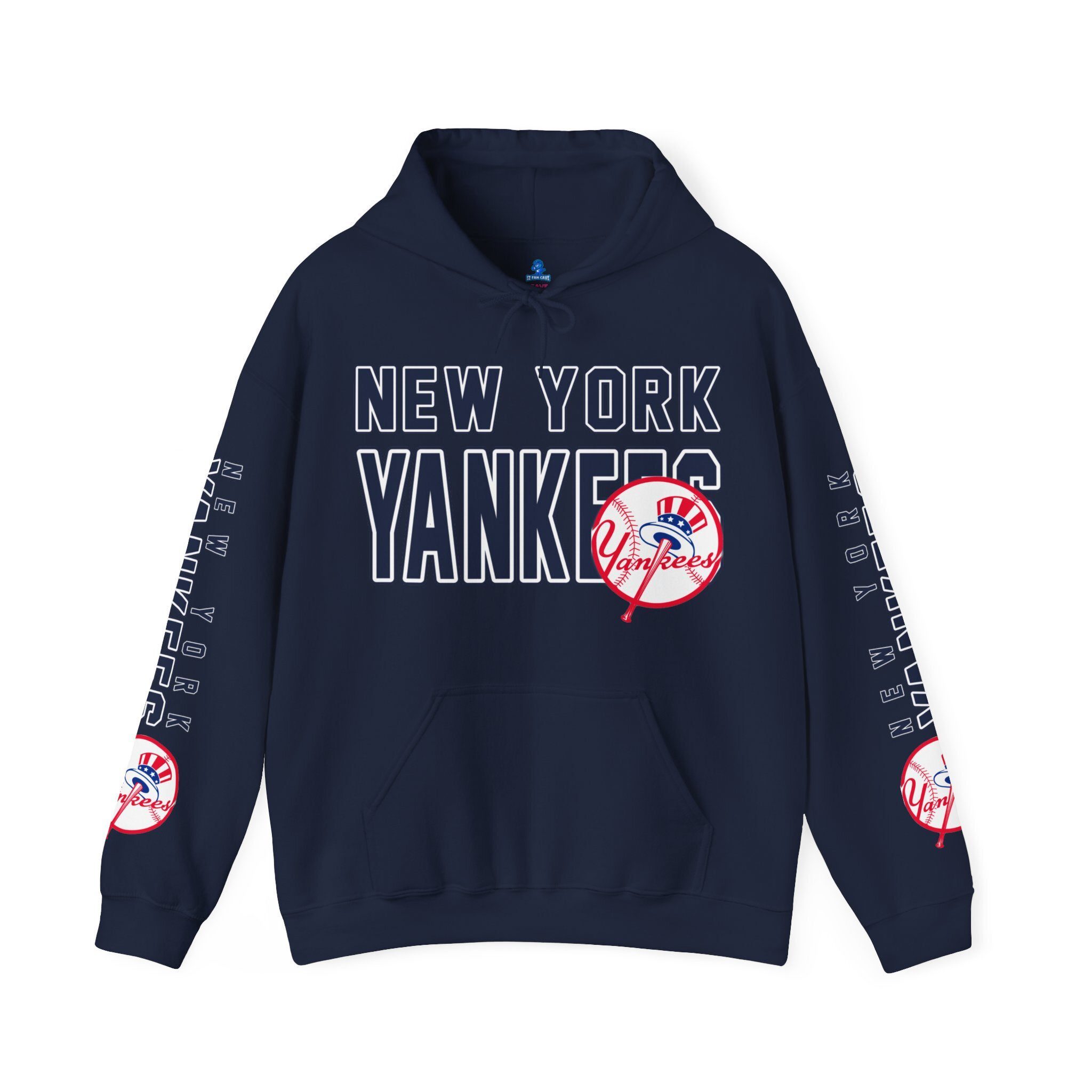 New-York-Yankees-Bold-Unisex-Hooded-Sweatshirt-JSH1133 New York Yankees Bold Unisex Hooded Sweatshirt JSH1133