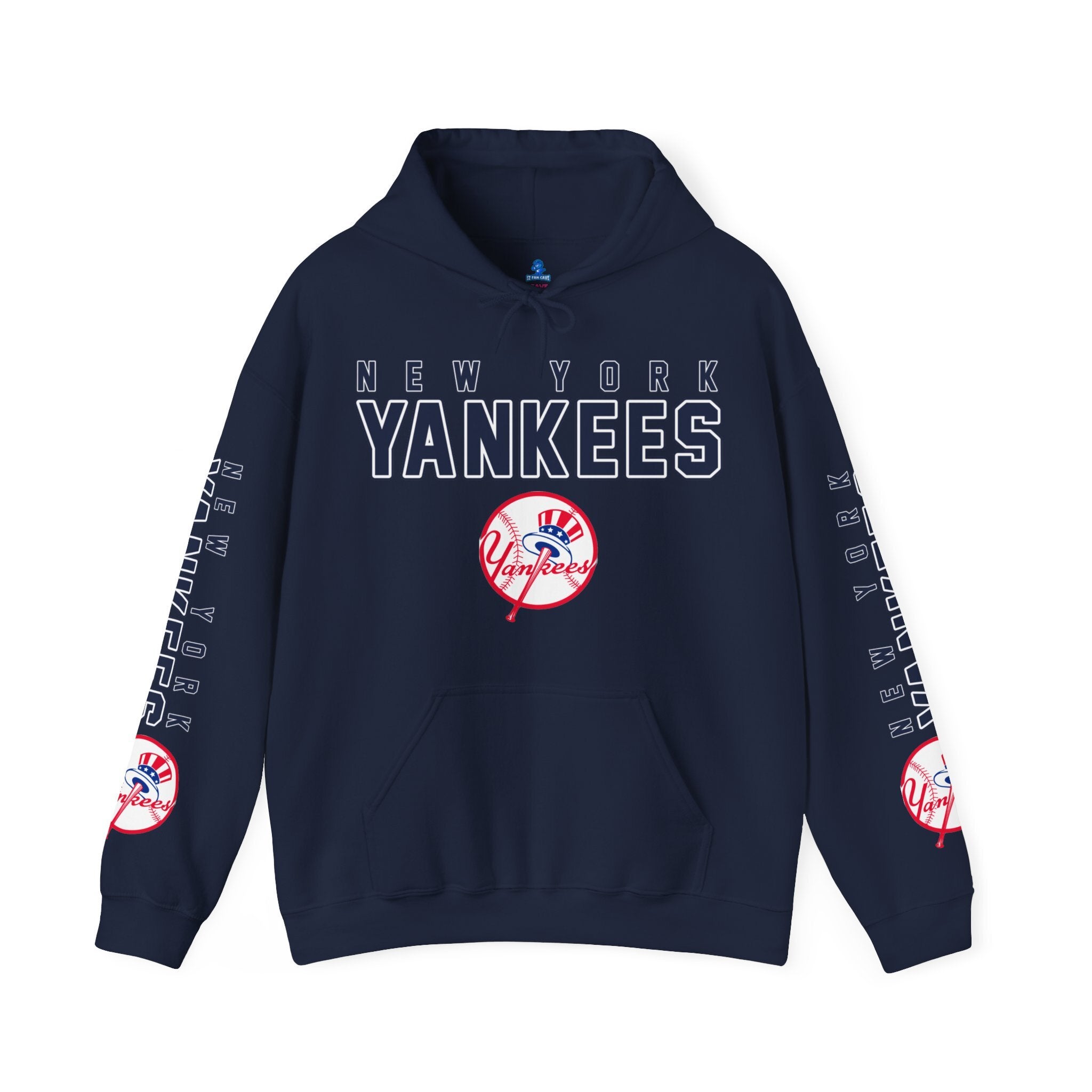 New-York-Yankees-Unisex-Hooded-Sweatshirt-Pullover-Hoodie-JSH1121 New York Yankees Unisex Hooded Sweatshirt - Pullover Hoodie JSH1121