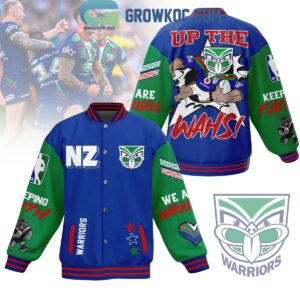 New Zealand Warriors Up The WAHS Keep Faith Baseball Jacket GBJ1023