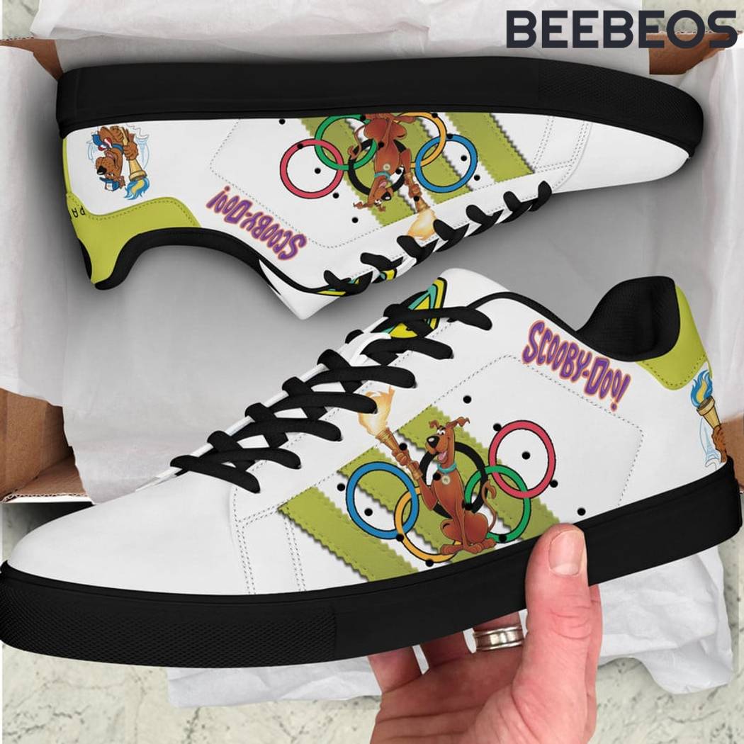 Olympic Paris 2024 x Scooby Doo Stan Smith Shoes