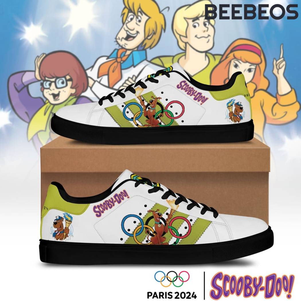 Olympic Paris 2024 x Scooby Doo Stan Smith Shoes