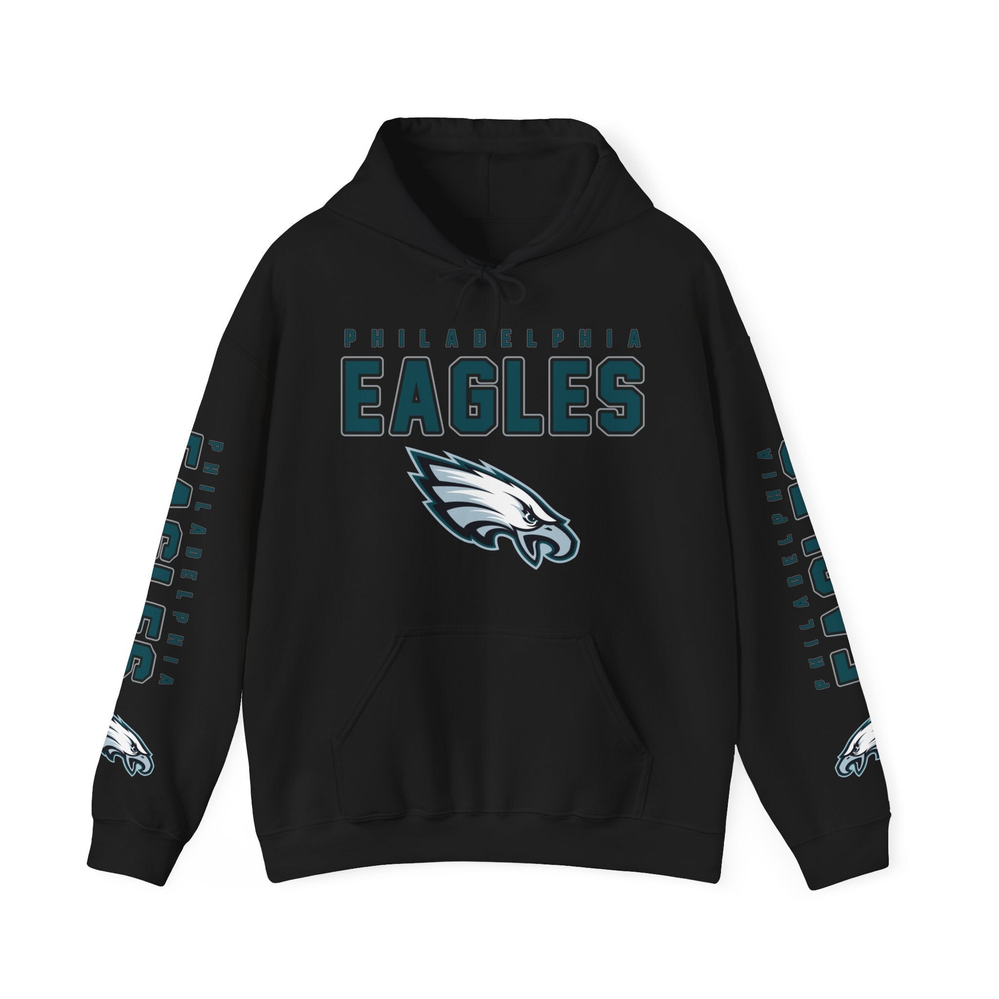 Philadelphia-Eagles-Unisex-Hooded-Sweatshirt-JSH1102 Philadelphia Eagles Unisex Hooded Sweatshirt JSH1102