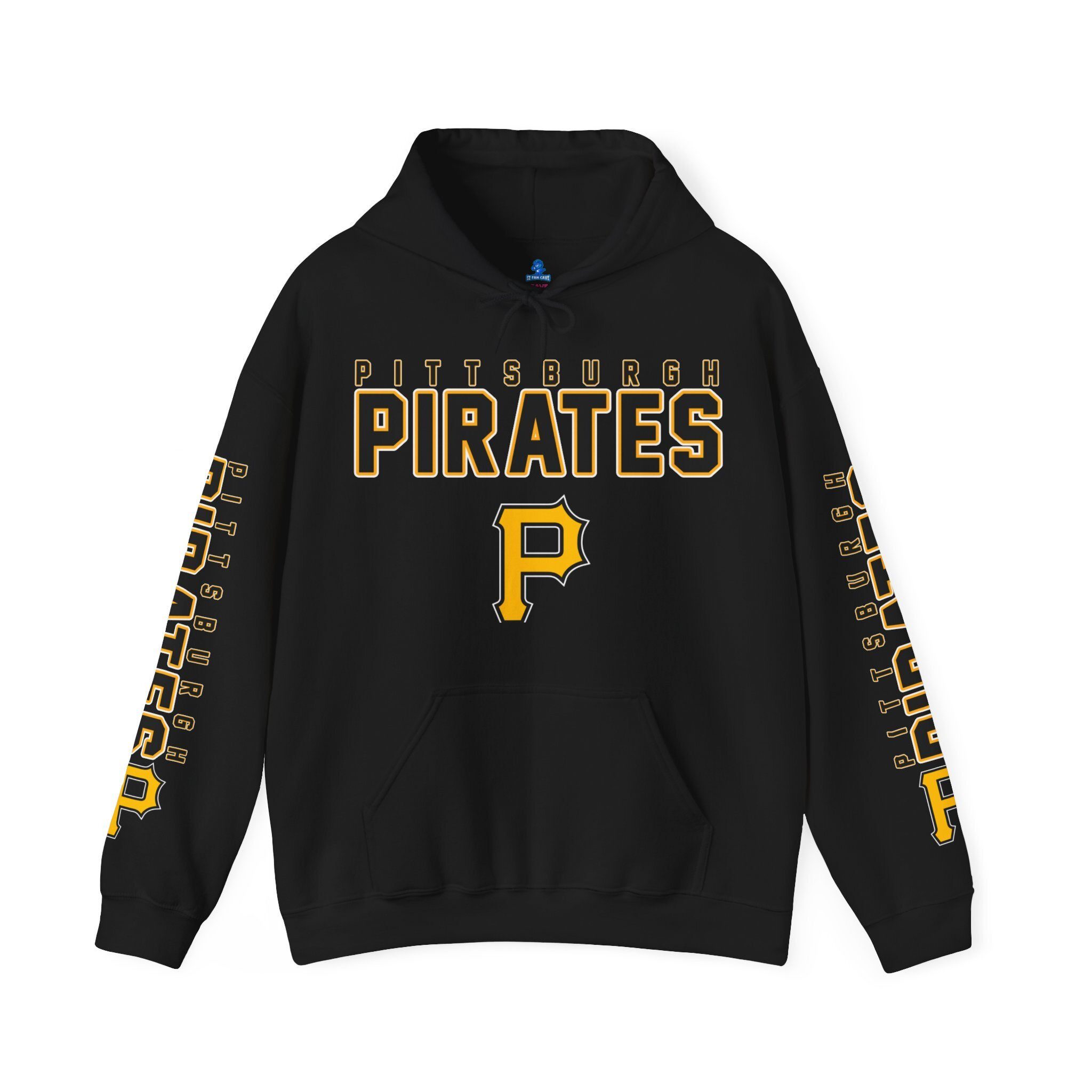 Pittsburgh-Pirates-Unisex-Hooded-Sweatshirt-Pullover-Hoodie-JSH1065 Pittsburgh Pirates Unisex Hooded Sweatshirt - Pullover Hoodie JSH1065