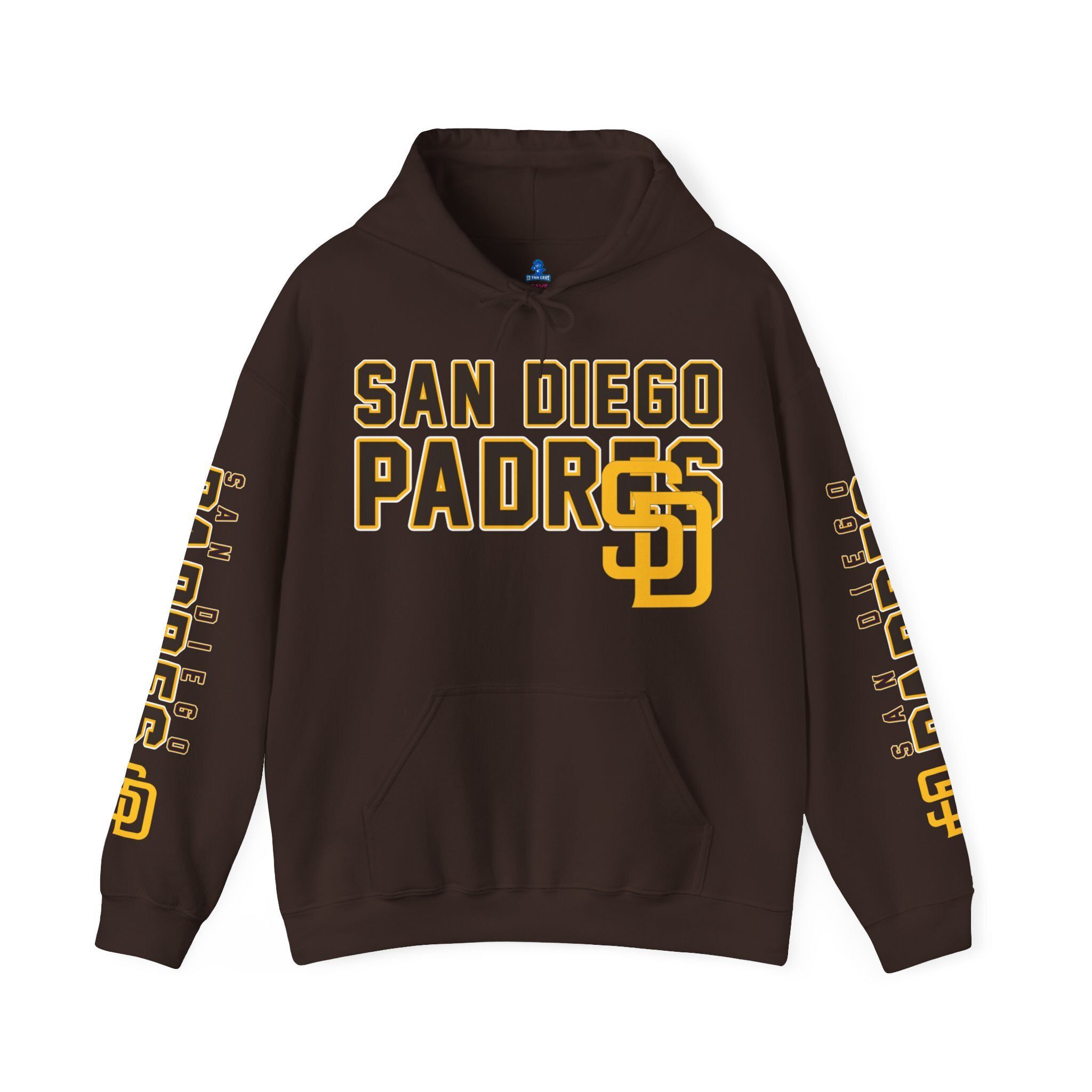 San-Diego-Padres-Bold-Unisex-Hooded-Sweatshirt-JSH1132 San Diego Padres Bold Unisex Hooded Sweatshirt JSH1132