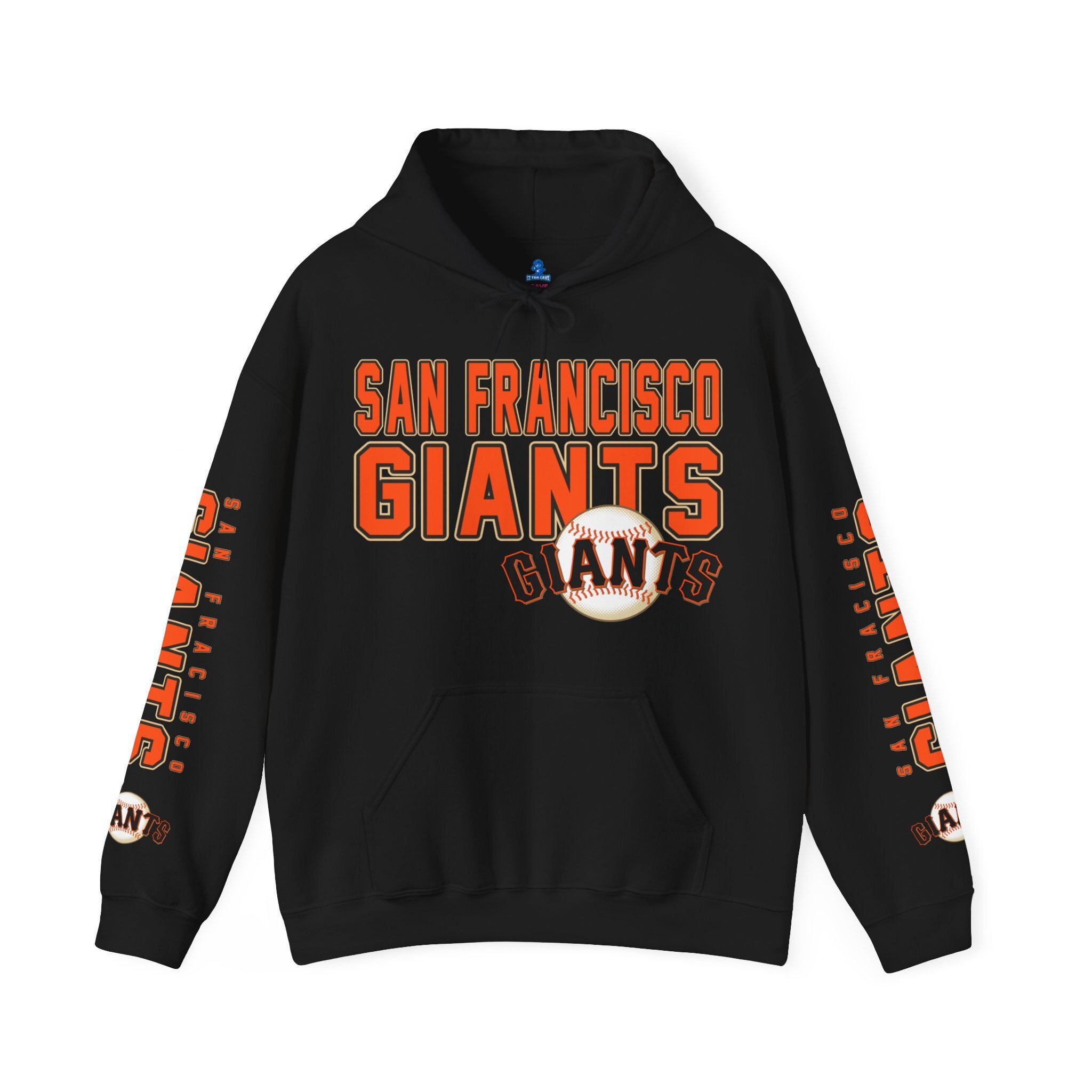 San-Francisco-Giants-Bold-Unisex-Hooded-Sweatshirt-JSH1131 San Francisco Giants Bold Unisex Hooded Sweatshirt JSH1131