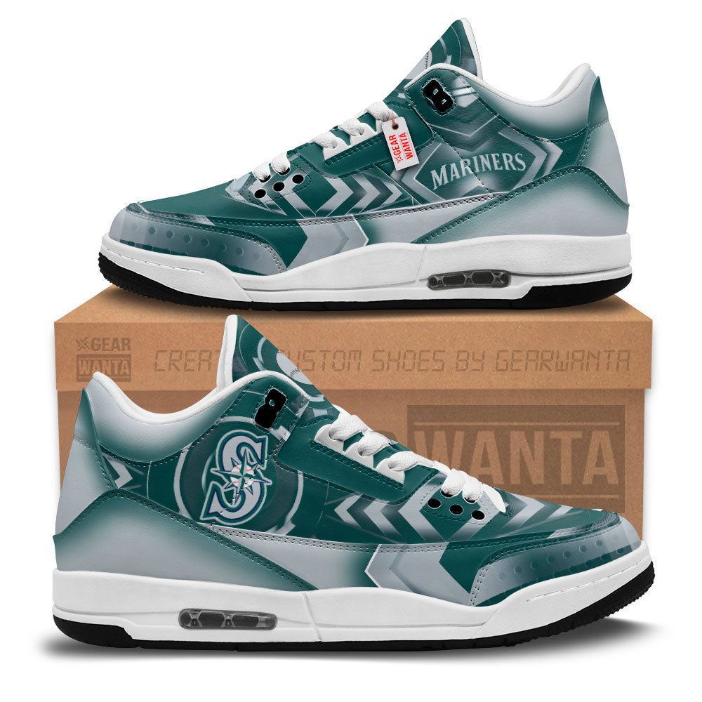 Seattle-Mariners-Jordan-3-Sneakers-Custom-Shoes-WJD3102-1