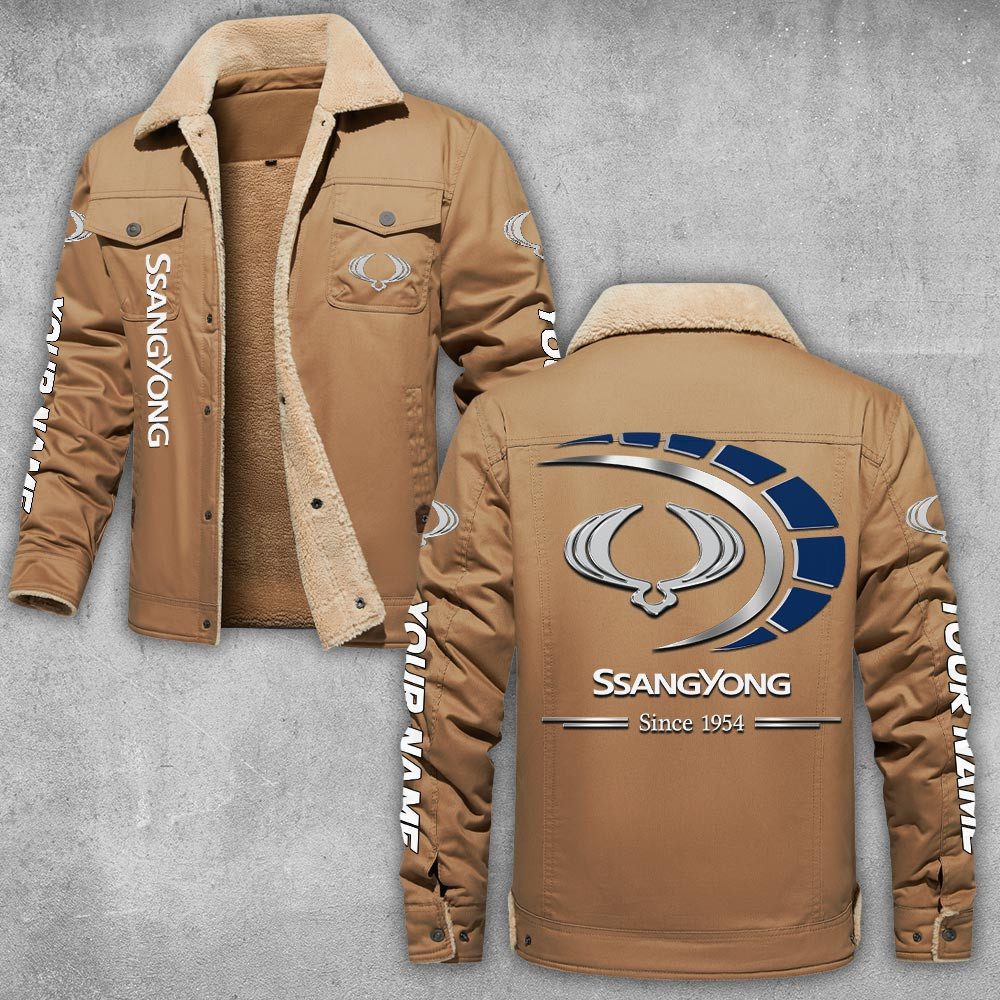 SsangYong-Motor-Lapel-Collar-Fleece-Cargo-Jacket-Winter-Jacket-LCJ1027-1