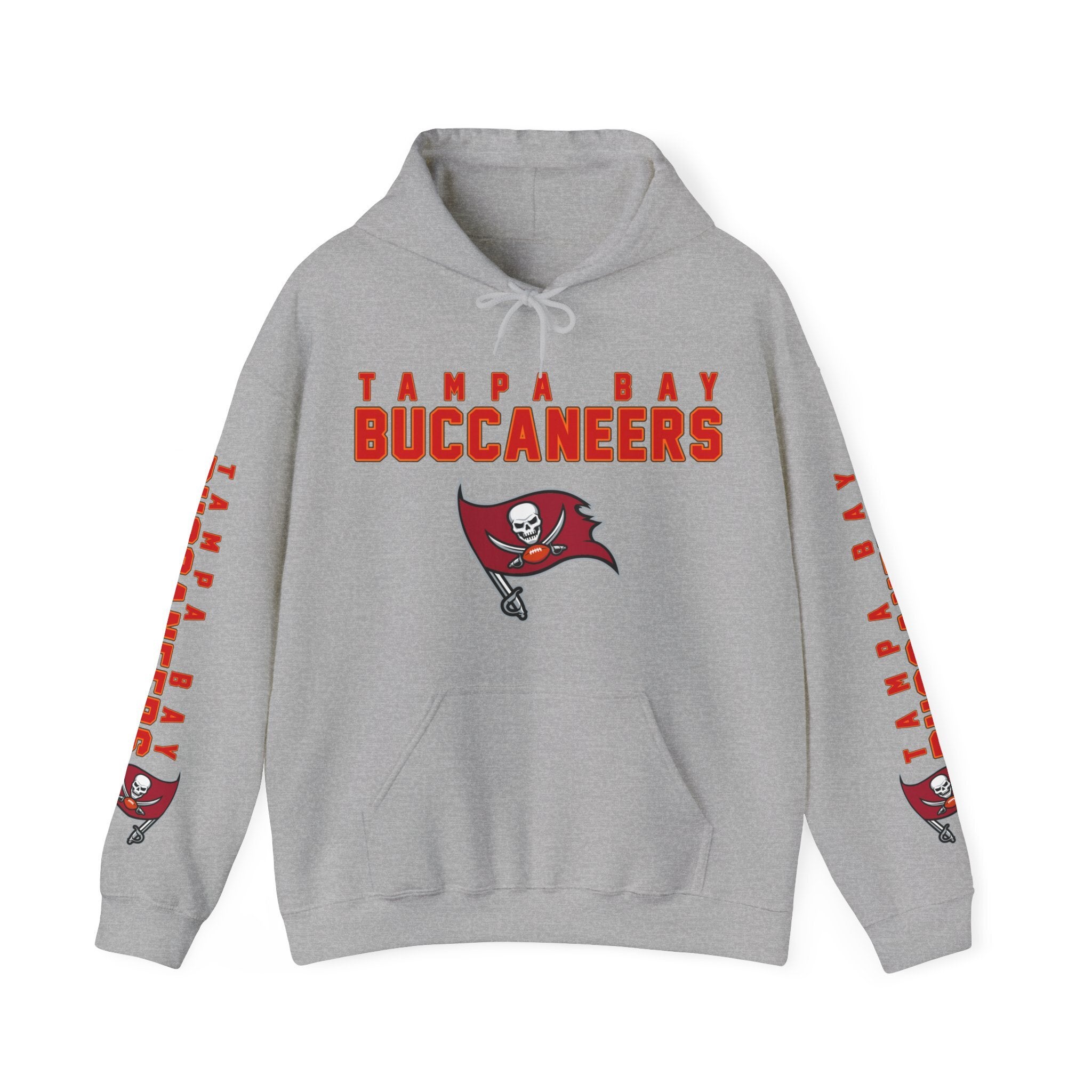 Tampa-Bay-Buccaneers-Unisex-Hooded-Sweatshirt-JSH1140 Tampa Bay Buccaneers Unisex Hooded Sweatshirt JSH1140