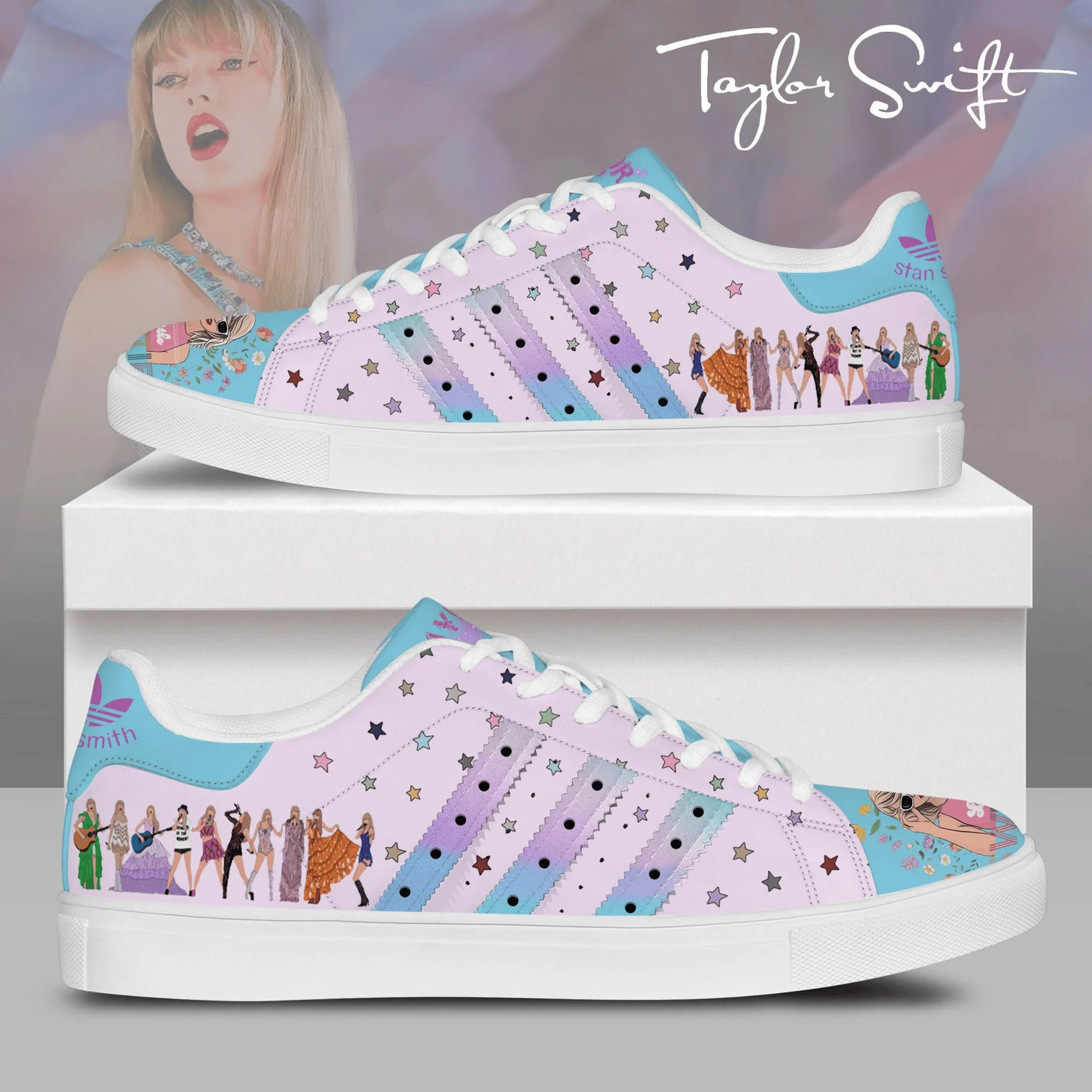 Taylor Swift Stan Smith Shoes ZSP1047