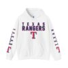 Texas Rangers Unisex Hooded Sweatshirt - Pullover Hoodie JSH1063