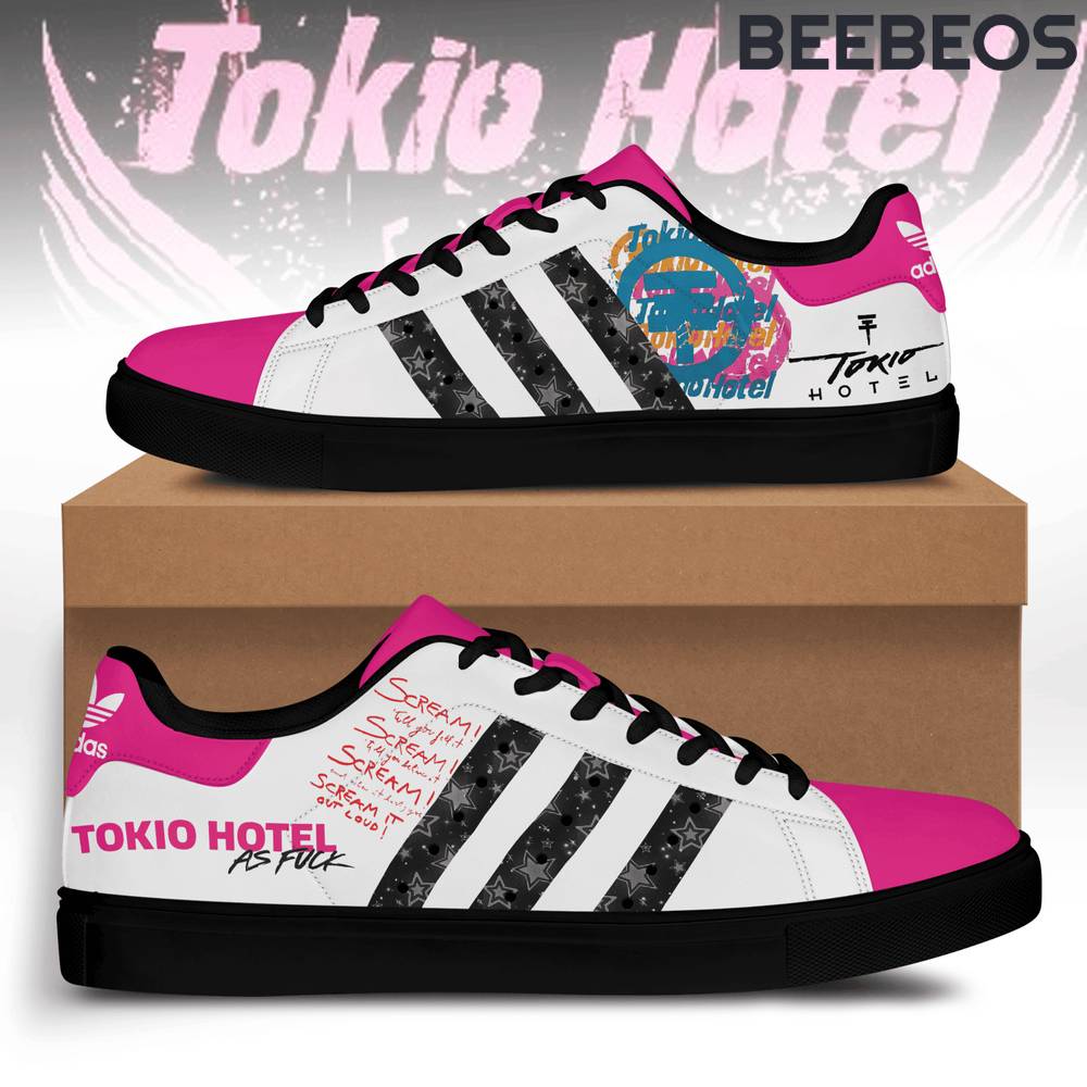 Tokio Hotel Pink Stan Smith Shoes Tokio Hotel Pink Stan Smith Shoes BSS1018