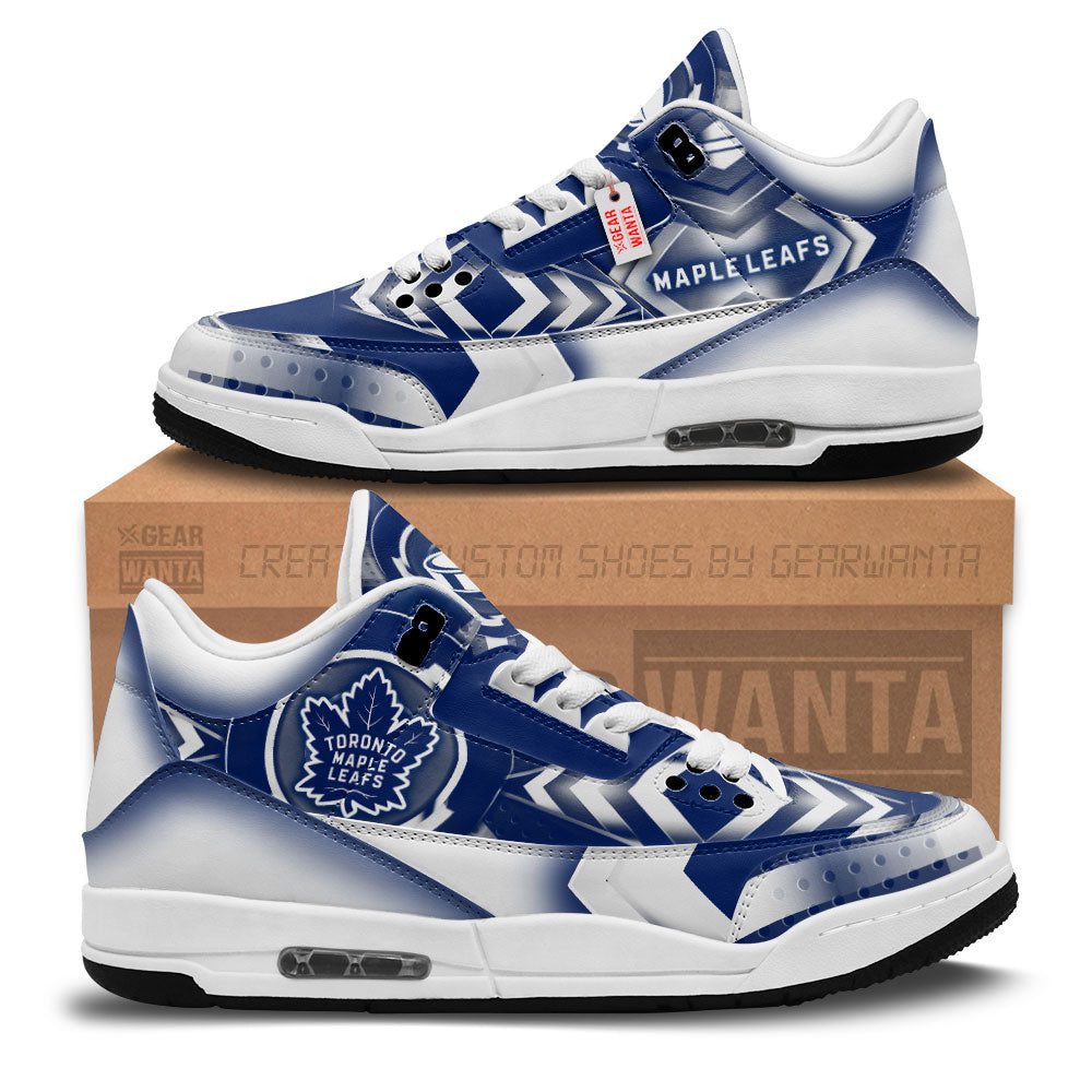 Toronto-Maple-Leafs-Jordan-3-Sneakers-Custom-Shoes-WJD3127-1