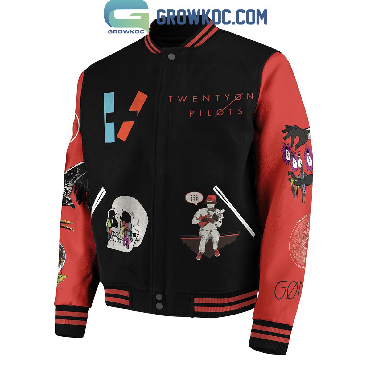 Twenty-One-Pilots-My-Names-Blurryface-I-Care-What-You-Thinks-Baseball-Jacket-GBJ1045-1