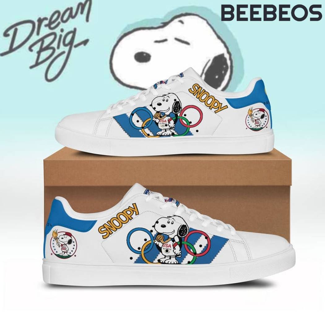USA Olympic Team x Snoopy Dream Big Stan Smith Shoes USA Olympic Team x Snoopy Dream Big Stan Smith Shoes BSS1008