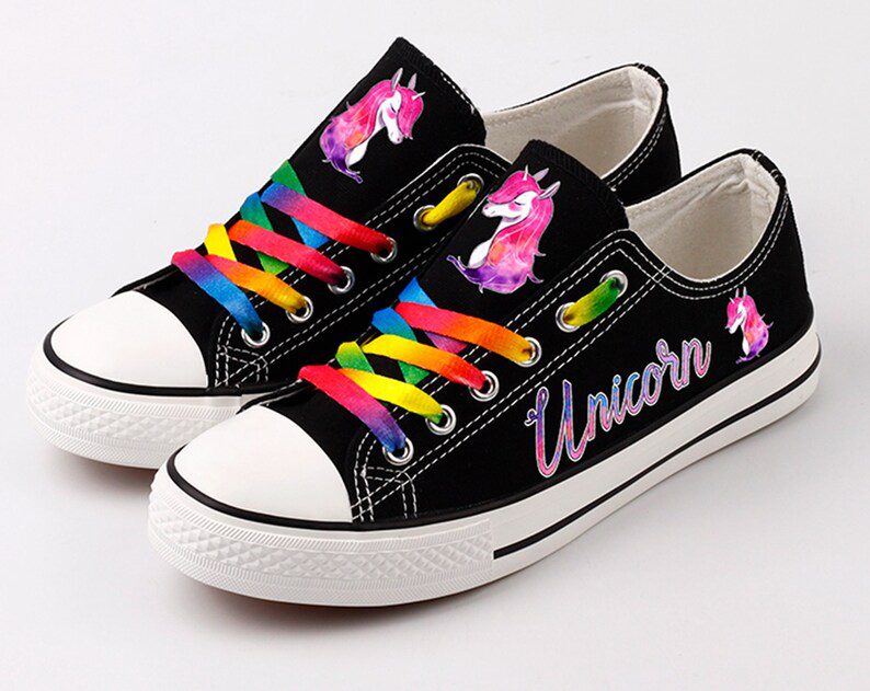 Unicorn-Shoes-Unicorn-Low-Top-Canvas-Sneakers-ELT1028 Unicorn Shoes Unicorn Low Top Canvas Sneakers ELT1028