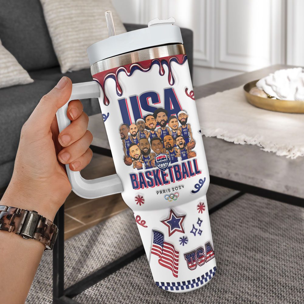 United-States-Olympic-2024-Men-National-Basketball-Team-40oz-Stanley-Tumbler-GUS1000-1