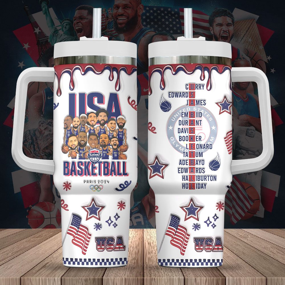 United-States-Olympic-2024-Men-National-Basketball-Team-40oz-Stanley-Tumbler-GUS1000 United States Olympic 2024 Men National Basketball Team 40oz Stanley Tumbler GUS1000