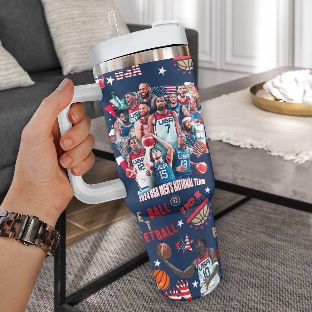 United-States-Olympic-2024-Men-National-Basketball-Team-40oz-Stanley-Tumbler-GUS1007-1