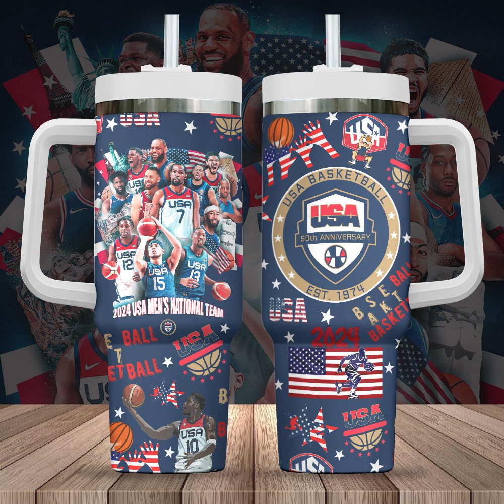 United-States-Olympic-2024-Men-National-Basketball-Team-40oz-Stanley-Tumbler-GUS1007 United States Olympic 2024 Men National Basketball Team 40oz Stanley Tumbler GUS1007