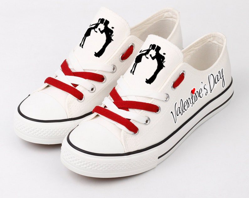 Valentines-Day-Shoes-Romantic-Low-Top-Canvas-Sneakers-ELT1117 Valentines Day Shoes Romantic Low Top Canvas Sneakers ELT1117