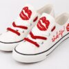 Valentines Day Shoes Romantic Low Top Canvas Sneakers ELT1149