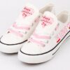 Valentines Day Shoes Romantic Low Top Canvas Sneakers ELT1150