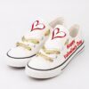 Valentines Day Shoes Romantic Low Top Canvas Sneakers ELT1153