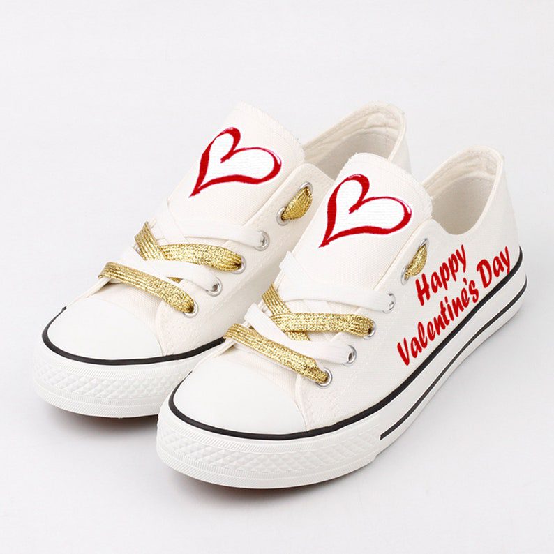 Valentines-Day-Shoes-Romantic-Low-Top-Canvas-Sneakers-ELT1153 Valentines Day Shoes Romantic Low Top Canvas Sneakers ELT1153