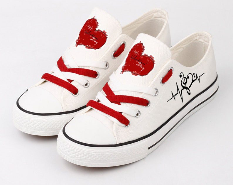 Valentines-Day-Shoes-Romantic-Low-Top-Canvas-Sneakers-ELT1154 Valentines Day Shoes Romantic Low Top Canvas Sneakers ELT1154
