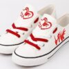 Valentines Day Shoes Romantic Low Top Canvas Sneakers ELT1157