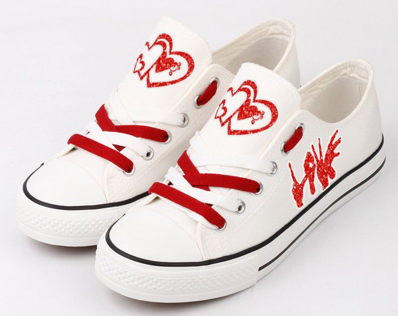 Valentines-Day-Shoes-Romantic-Low-Top-Canvas-Sneakers-ELT1157 Valentines Day Shoes Romantic Low Top Canvas Sneakers ELT1157