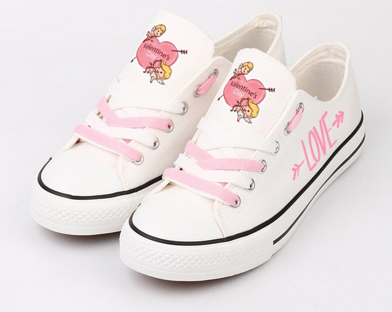 Valentines-Day-Shoes-Romantic-Low-Top-Canvas-Sneakers-ELT1158 Valentines Day Shoes Romantic Low Top Canvas Sneakers ELT1158
