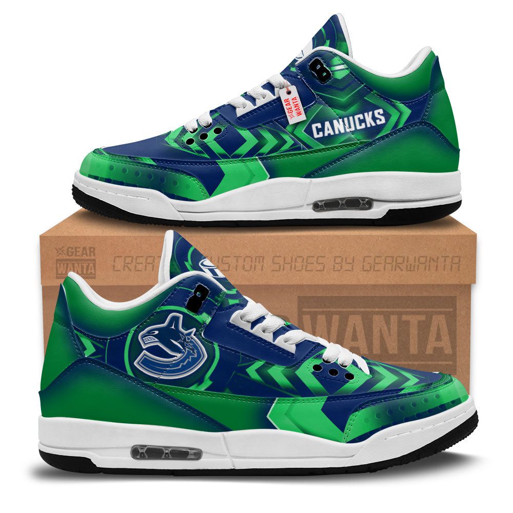 Vancouver-Canucks-Jordan-3-Sneakers-Custom-Shoes-WJD3126-1