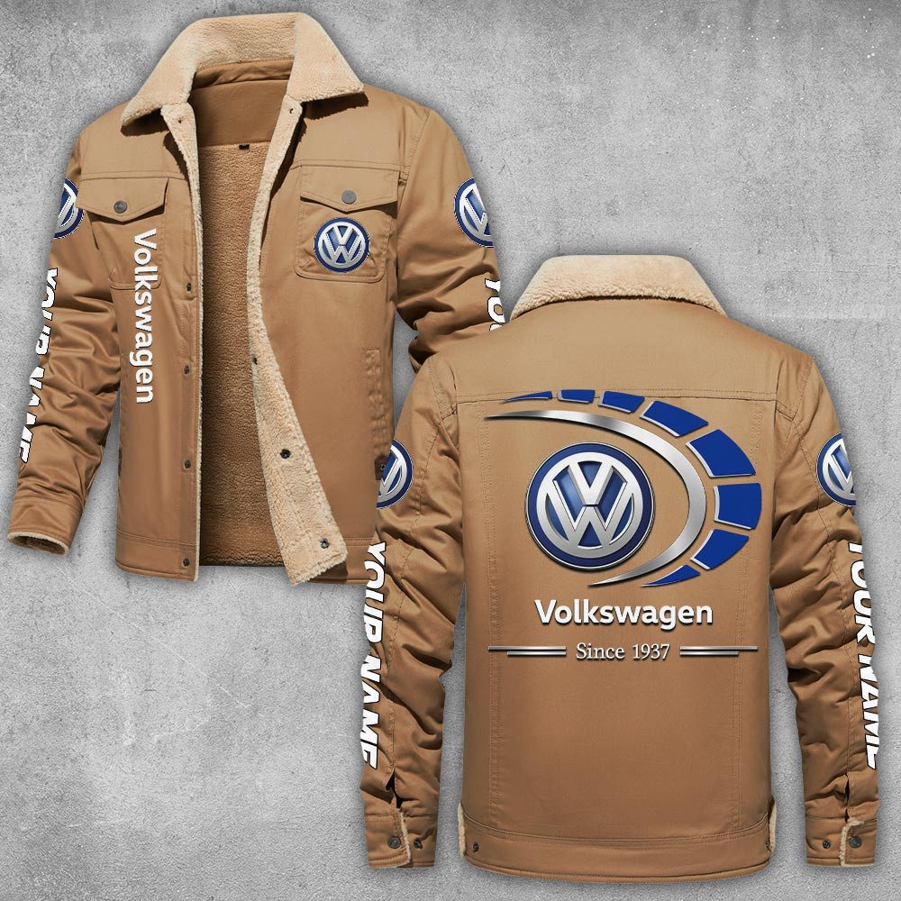Volkswagen-Lapel-Collar-Fleece-Cargo-Jacket-Winter-Jacket-LCJ1038-1