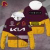 Brisbane Broncos 3D Windbreaker Jacket GWJ1026